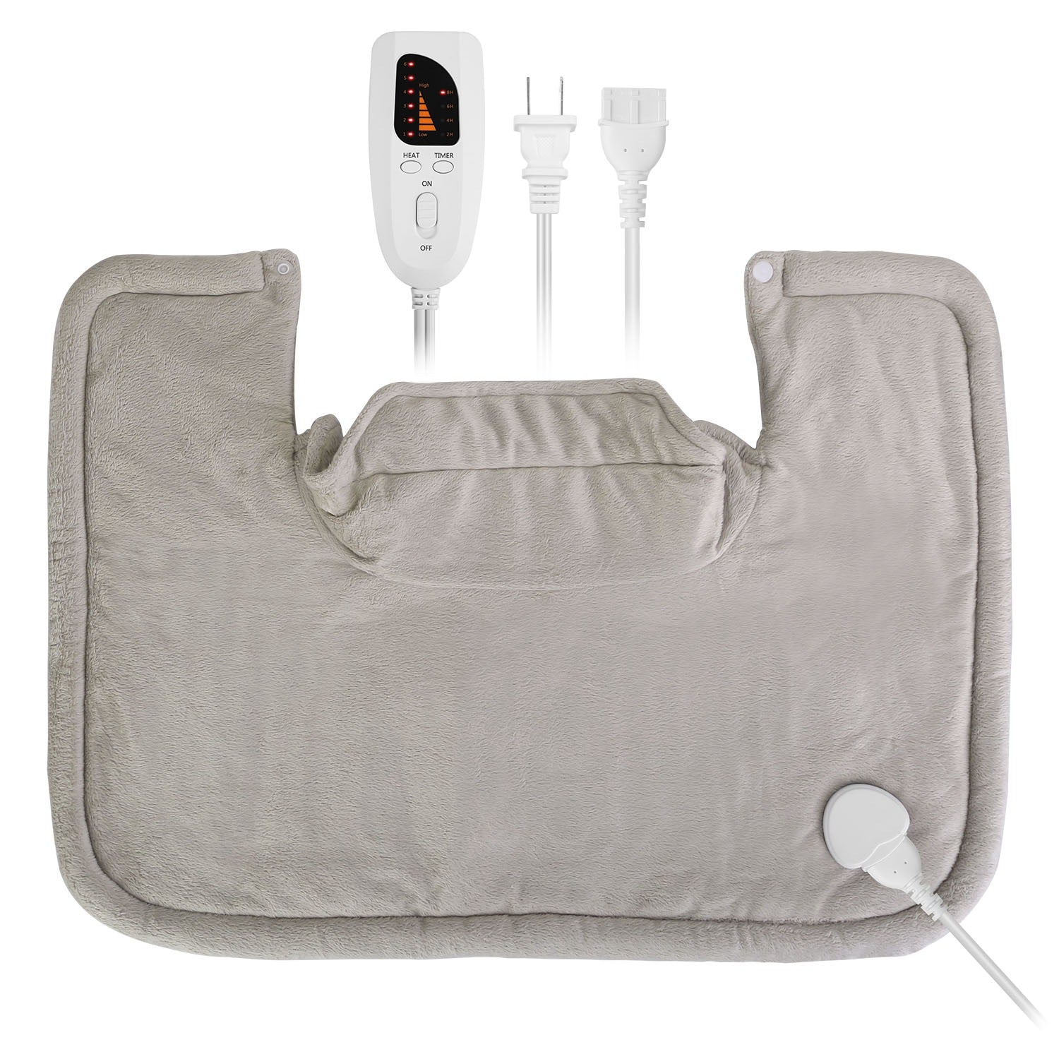 Large Weighted Heating Pad for Neck & Shoulders – Soothing Relief for Caregivers & Loved Ones