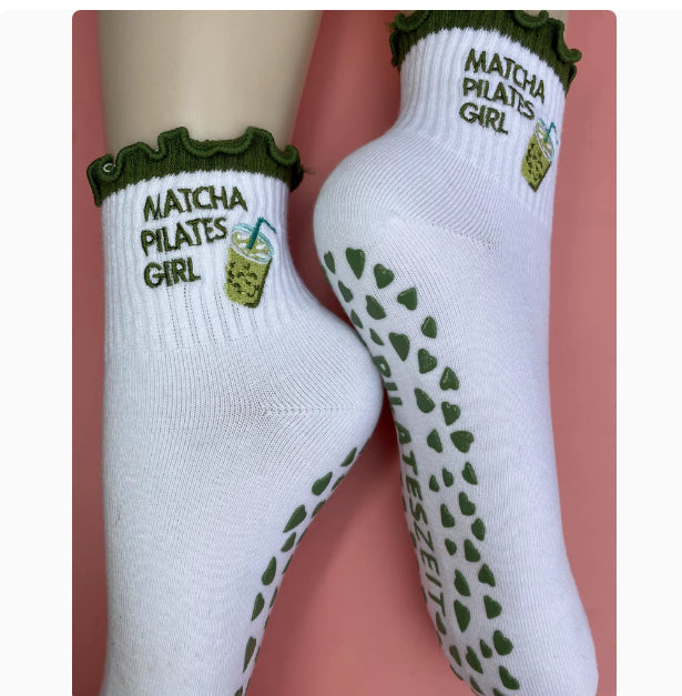 Non-Slip Cotton Grip Socks – Unisex Indoor Safety Socks for Seniors