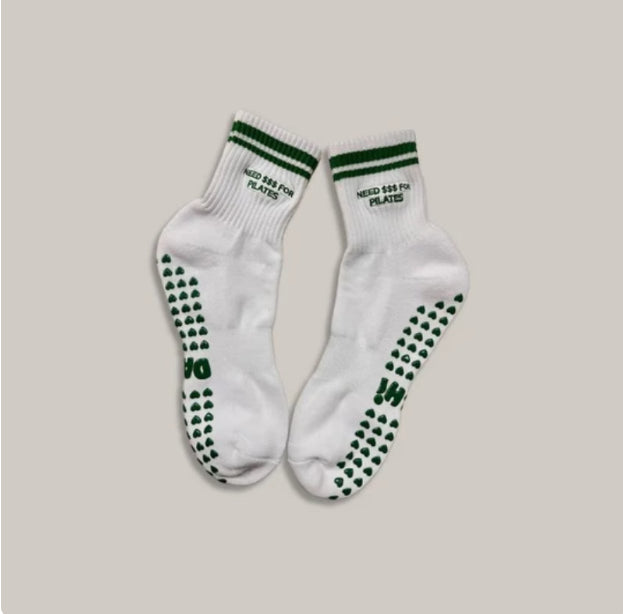 Non-Slip Cotton Grip Socks – Unisex Indoor Safety Socks for Seniors