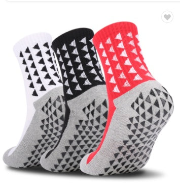 Men's Non-Slip Grip Socks – Safe Indoor Traction for Senior Men