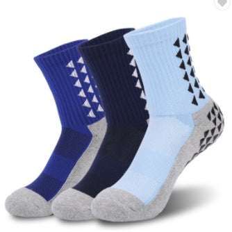 Men's Non-Slip Grip Socks – Safe Indoor Traction for Senior Men
