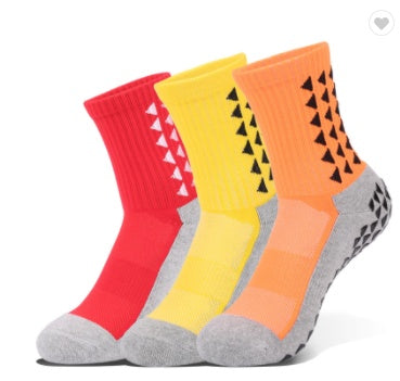 Men's Non-Slip Grip Socks – Safe Indoor Traction for Senior Men