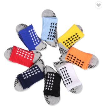 Men's Non-Slip Grip Socks – Safe Indoor Traction for Senior Men